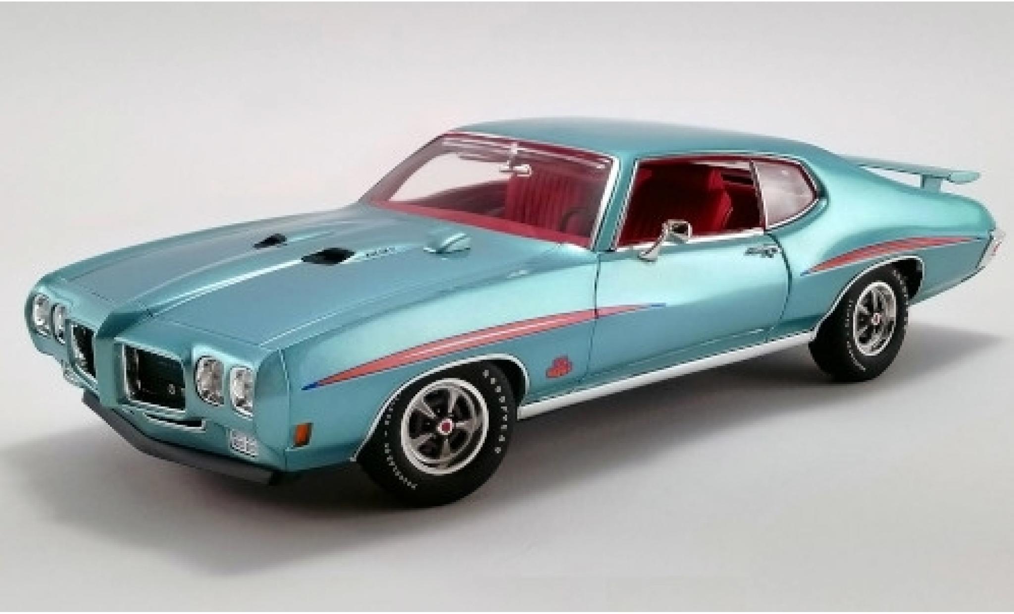 Pontiac GTO 1/18 ACME Judge metallic t&uuml;rkis/Dekor 1970 modelauto