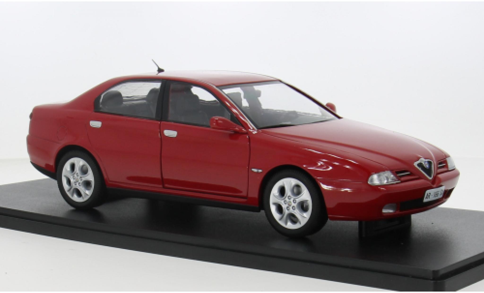 Alfa Romeo 166 1/18 Mitica 3.0 V6 rood 1998 1:18 modelauto