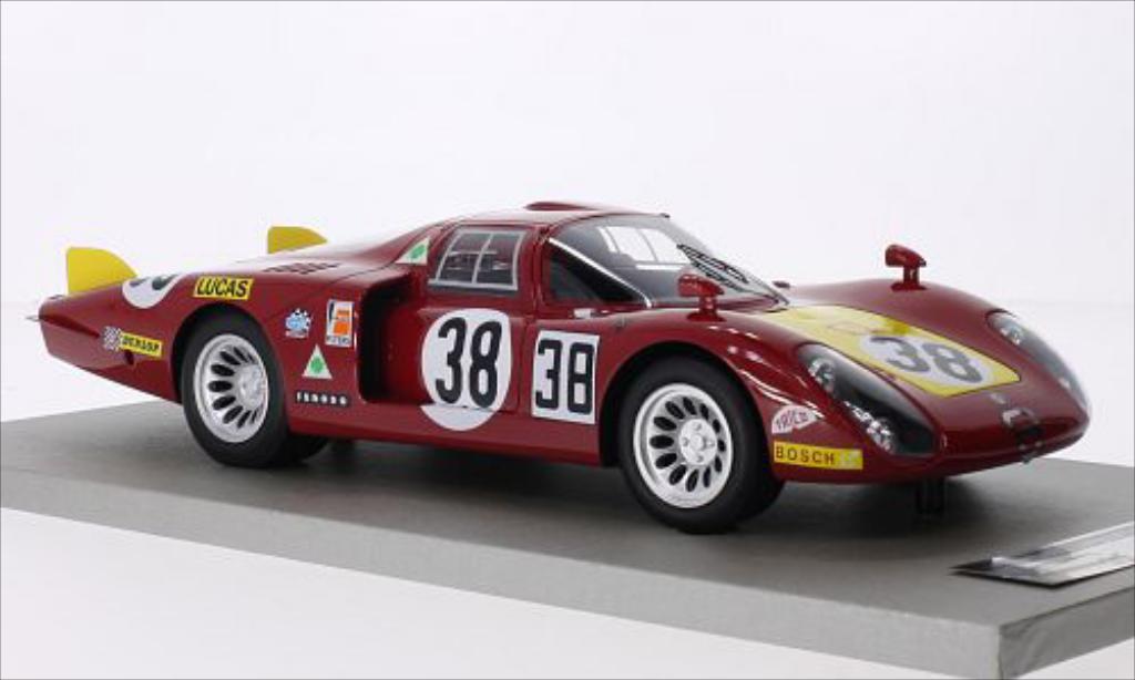 Alfa Romeo 33.2 1/18 Tecnomodel Coda Lunga No.38 Autodelta 24h Le Mans 1968 /S.Dini modelauto