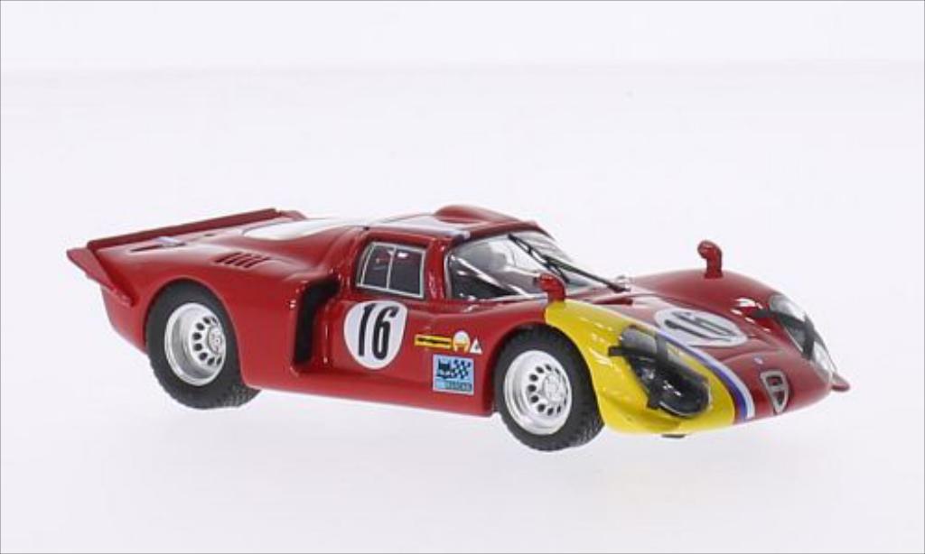 Alfa Romeo 33.2 1/43 Best Coupe No.16 1000km Spa 1968 /S.Trosch modelauto