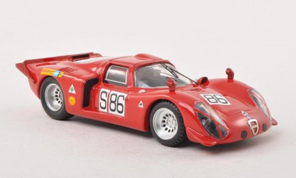 Alfa Romeo 33.2 1/43 Best Coupe No.86 Nurburgring 1969 /De modelauto