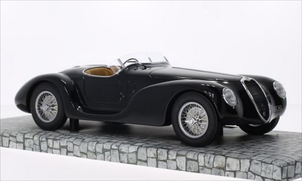 Alfa Romeo 6C 2500 1/18 Minichamps 2500 SS Corsa Spider zwart RHD 1939 modelauto