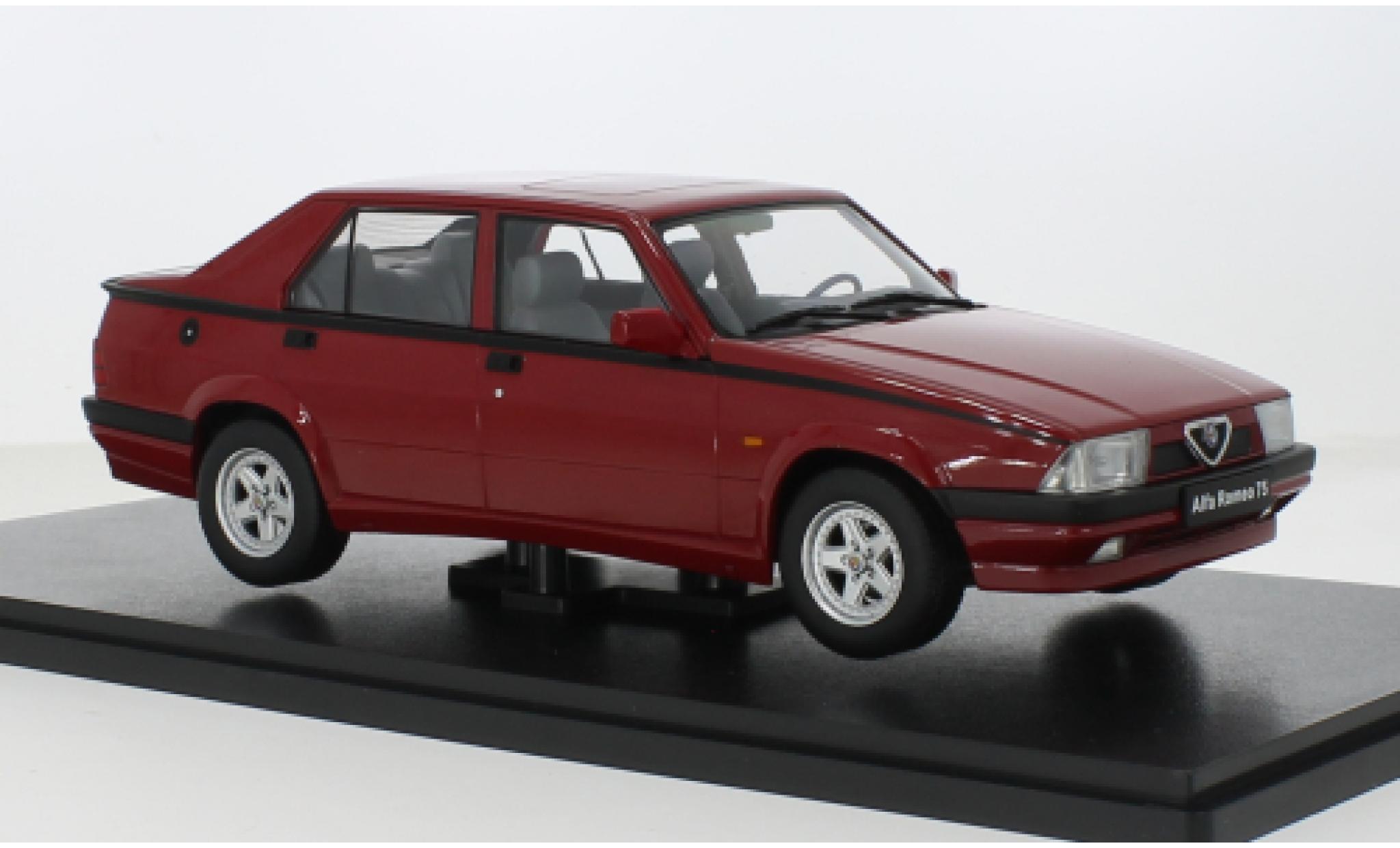 Alfa Romeo 75 1/18 Triple 9 Collection rood Triple 9 Coll 1:18 modelauto