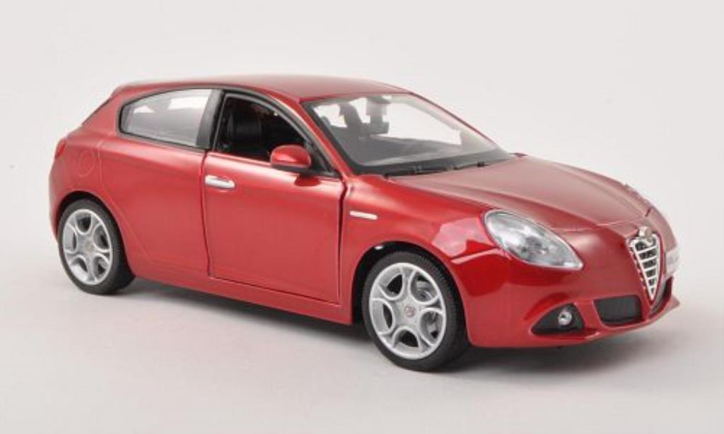Alfa Romeo Giulietta 1/24 Burago (940) rood modelauto