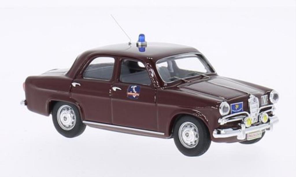 Alfa Romeo Giulietta 1/43 Rio Polizia Autostradale modelauto