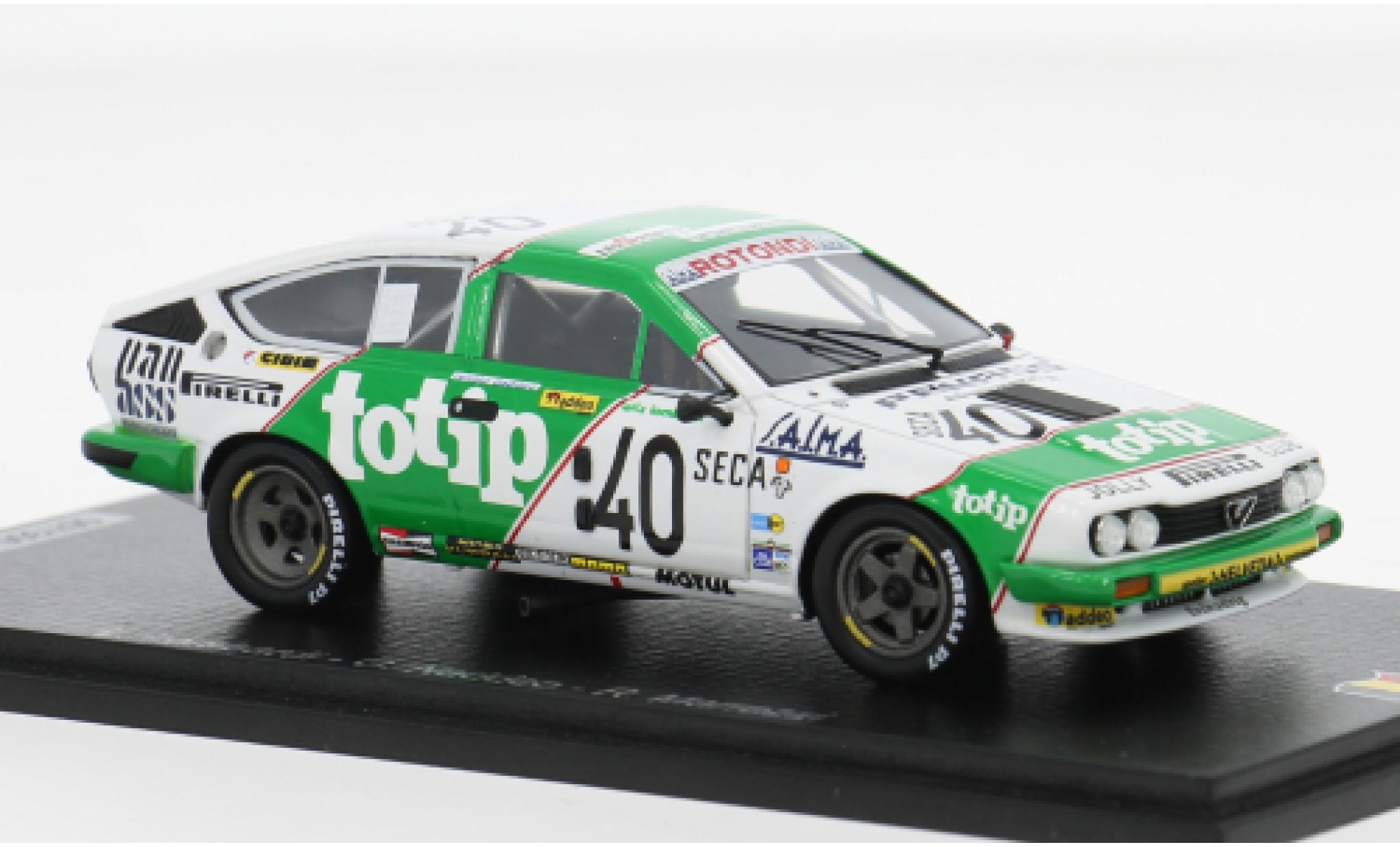 Alfa Romeo GT 1/43 Spark V6 24h Spa 1983 #40 L.Lombardi/G.Naddeo 1:43 modelauto