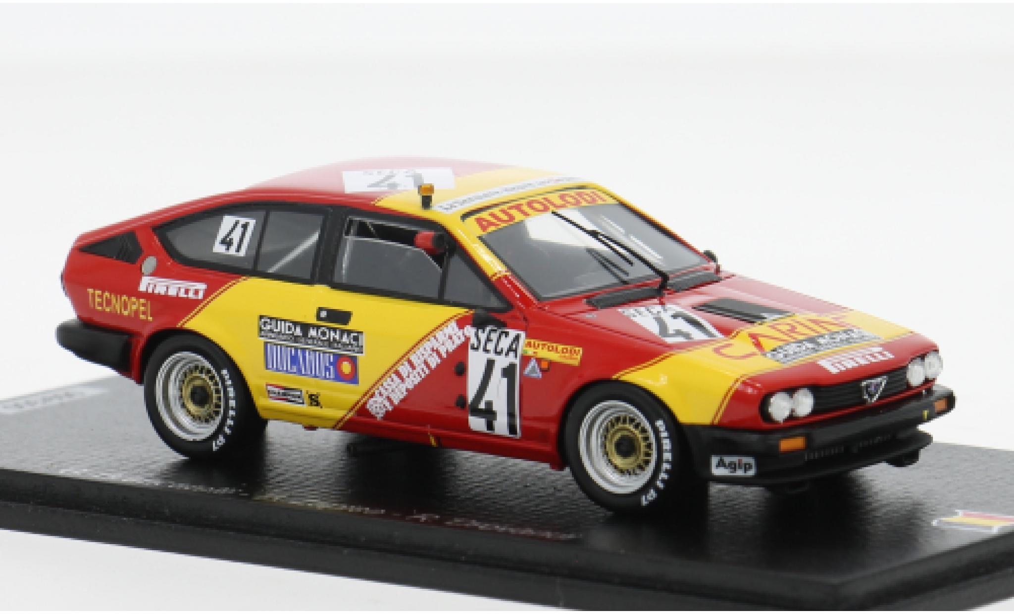 Alfa Romeo GT 1/43 Spark V6 24h Spa 1983 #41 G.Brancatelli/E.Zapico 1:43 modelauto