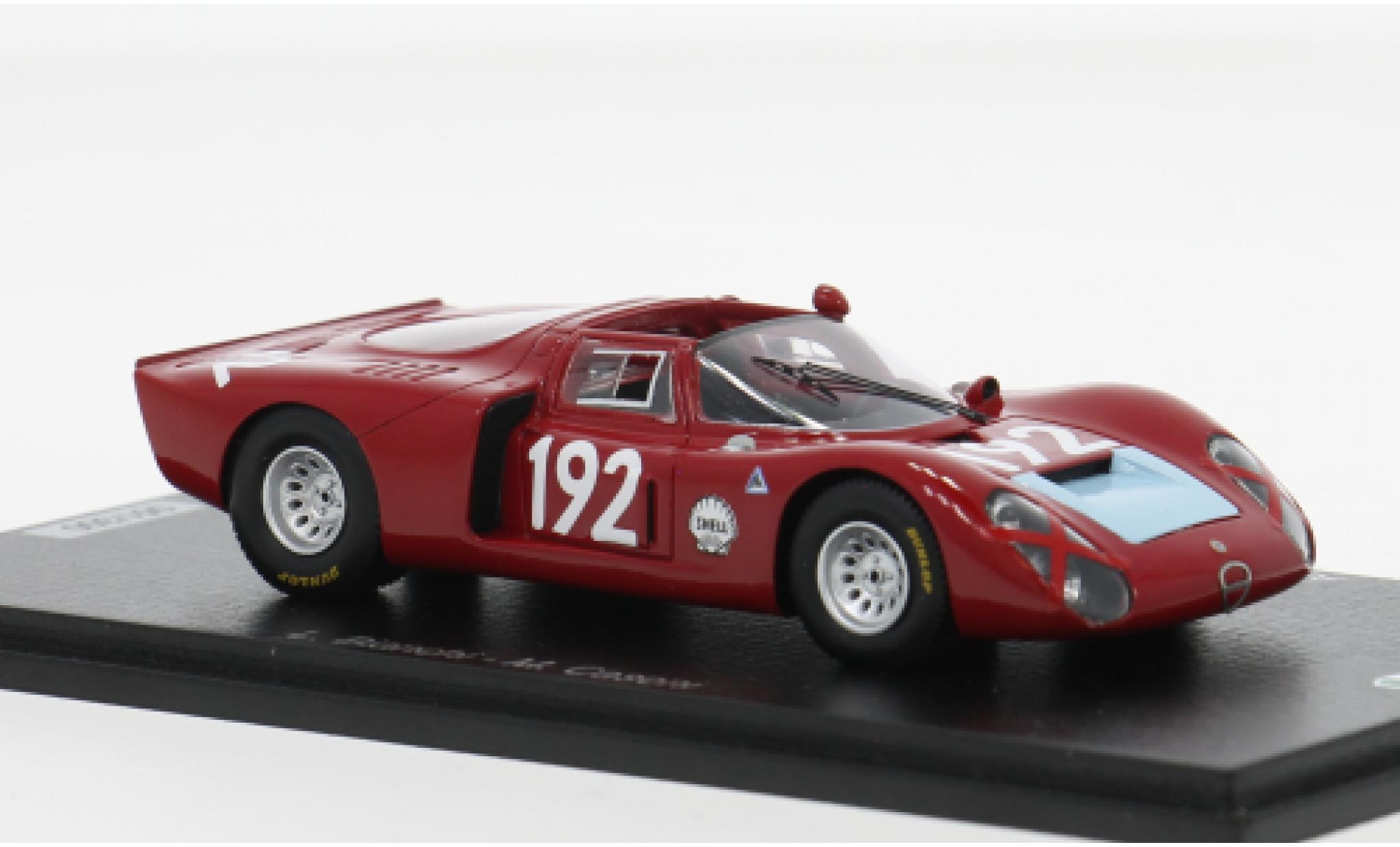 Alfa Romeo T33 1/43 Spark /2 Targa Florio 1968 #192 L.Bianchi/M.Casoni 1:43 modelauto