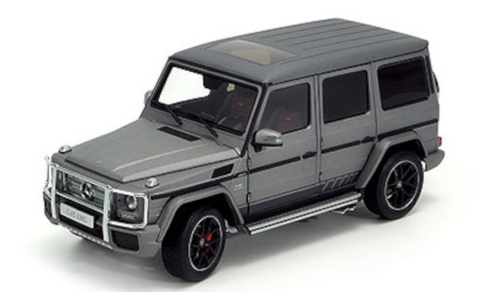 Mercedes Classe G 1/18 Almost Real AMG G 63 (W463) matt-grijs/Dekor 2017 modelauto