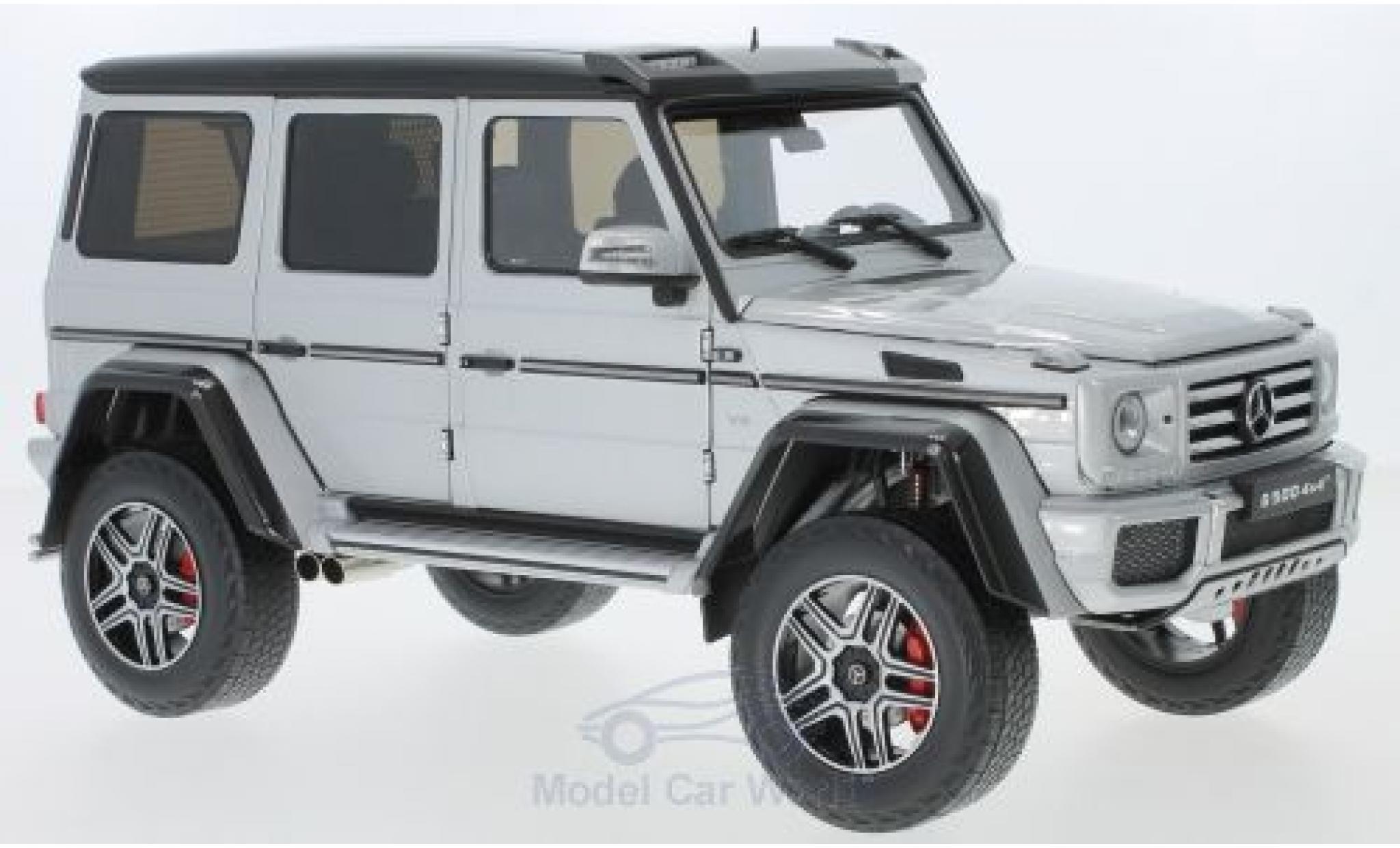 Mercedes Classe G 1/18 Almost Real G500 4x4 grijs modelauto