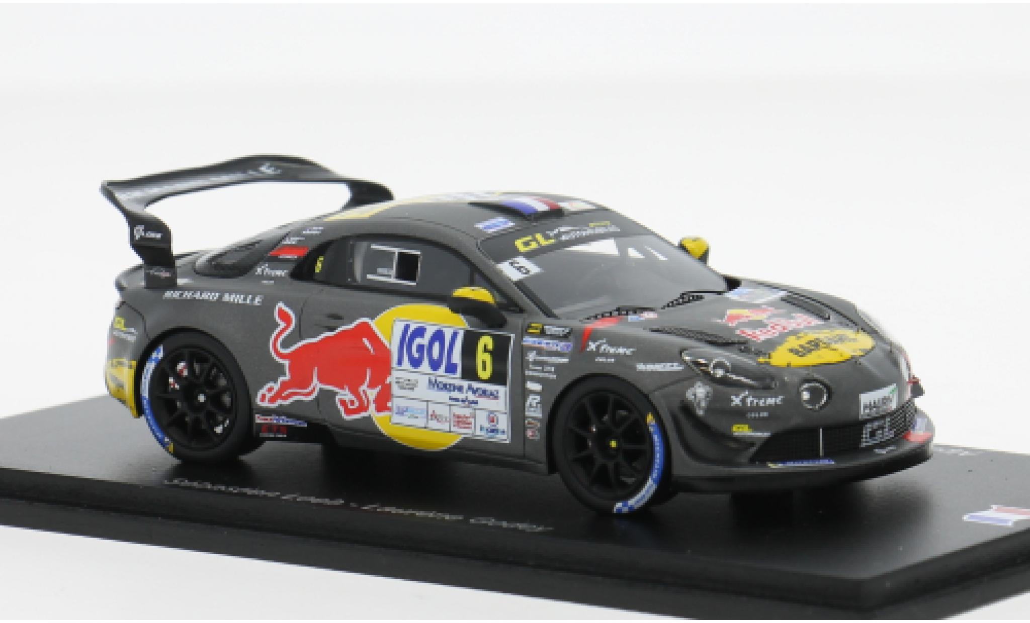 Alpine A110 1/43 Spark GT+ Rally du Mont Wit 2024 #6 S.Loeb 1:43 modelauto