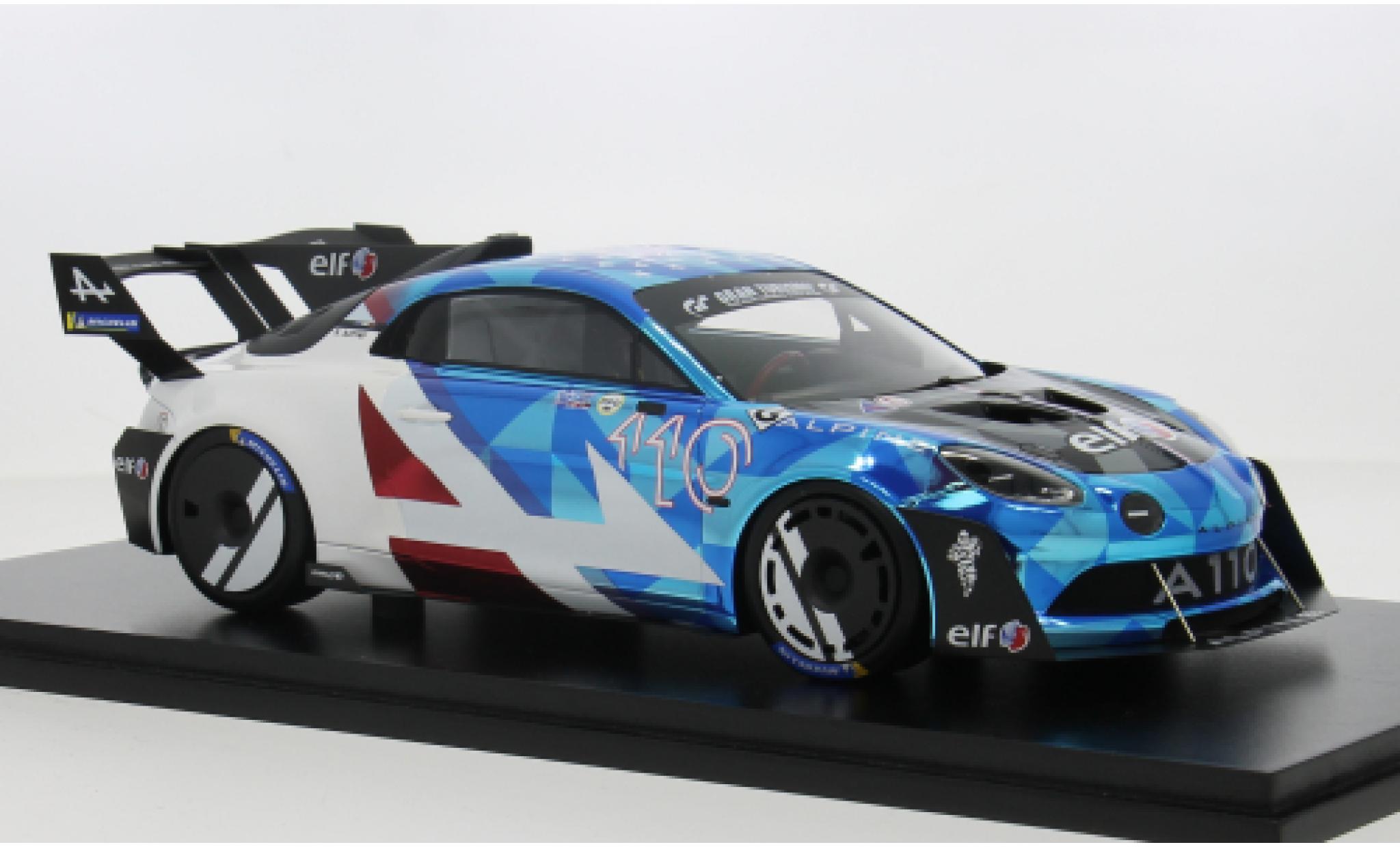 Aston Martin V8 Vantage GT4 1/18 Spark Alpine A110 GT4 Evo Pikes Peak 2024 #110 R.Astier 1:18 modelauto