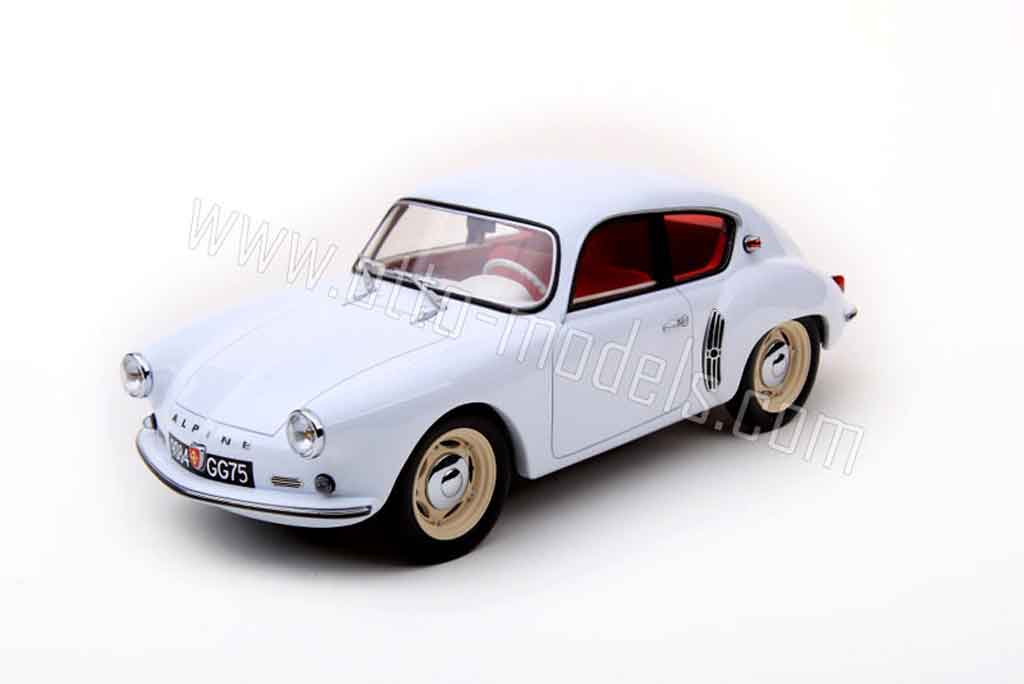 Alpine A106 1/18 Ottomobile 1957 wit modelauto