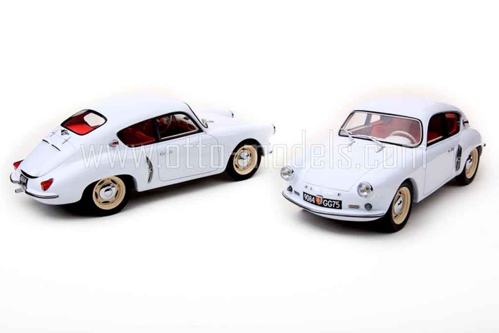 Alpine A106 coupe 1957 wit 1/18 Ottomobile
