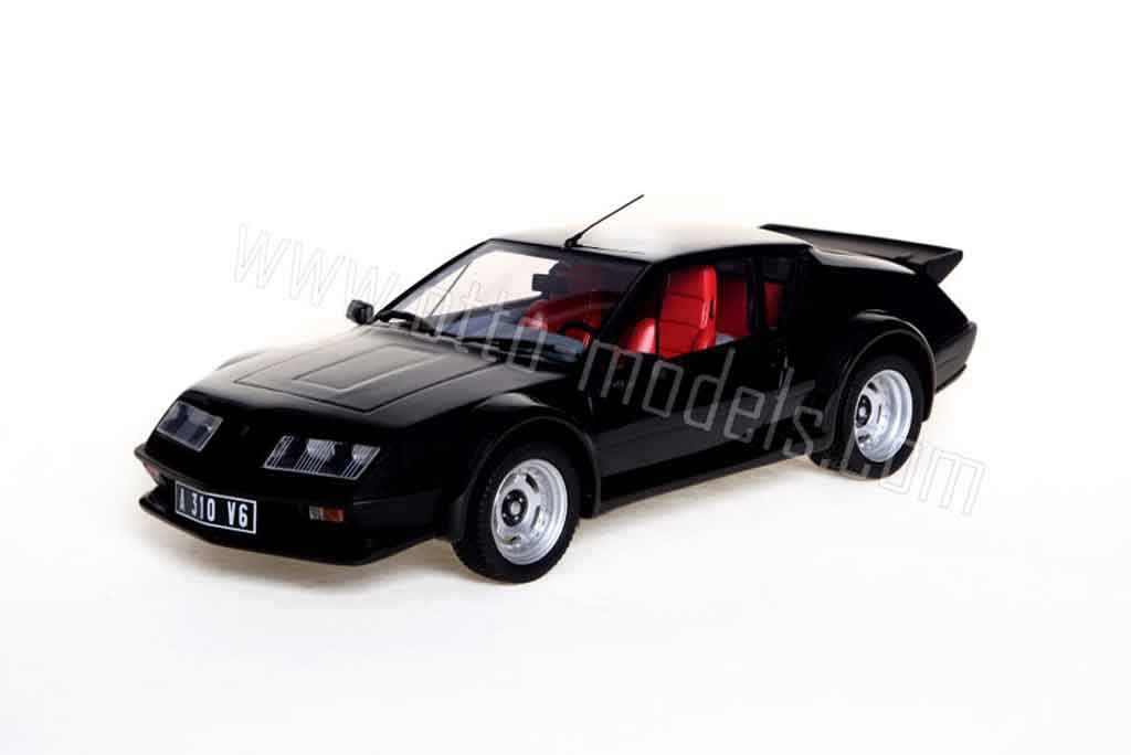 Alpine A310 Pack GT 1/18 Ottomobile Pack GT boulogne zwart 1983 modelauto