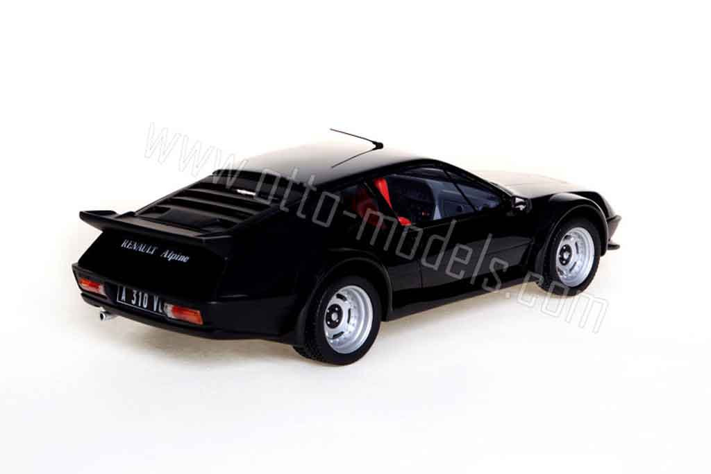 Alpine A310 gt Pack boulogne zwart 1983 1/18 Ottomobile