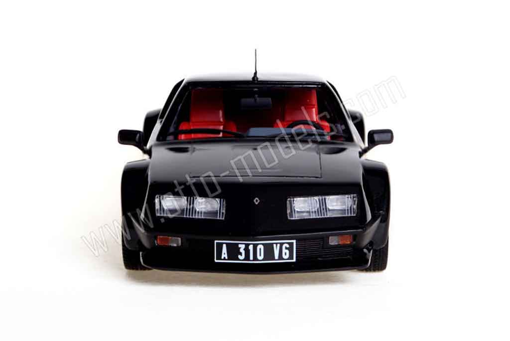 Alpine A310 gt Pack boulogne zwart 1983 1/18 Ottomobile