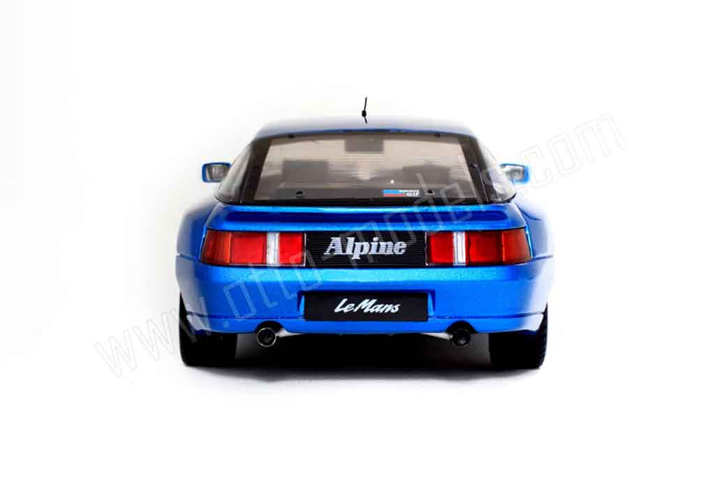 Alpine GTA le mans blauw 1991 jantes bbs 1/18 Ottomobile