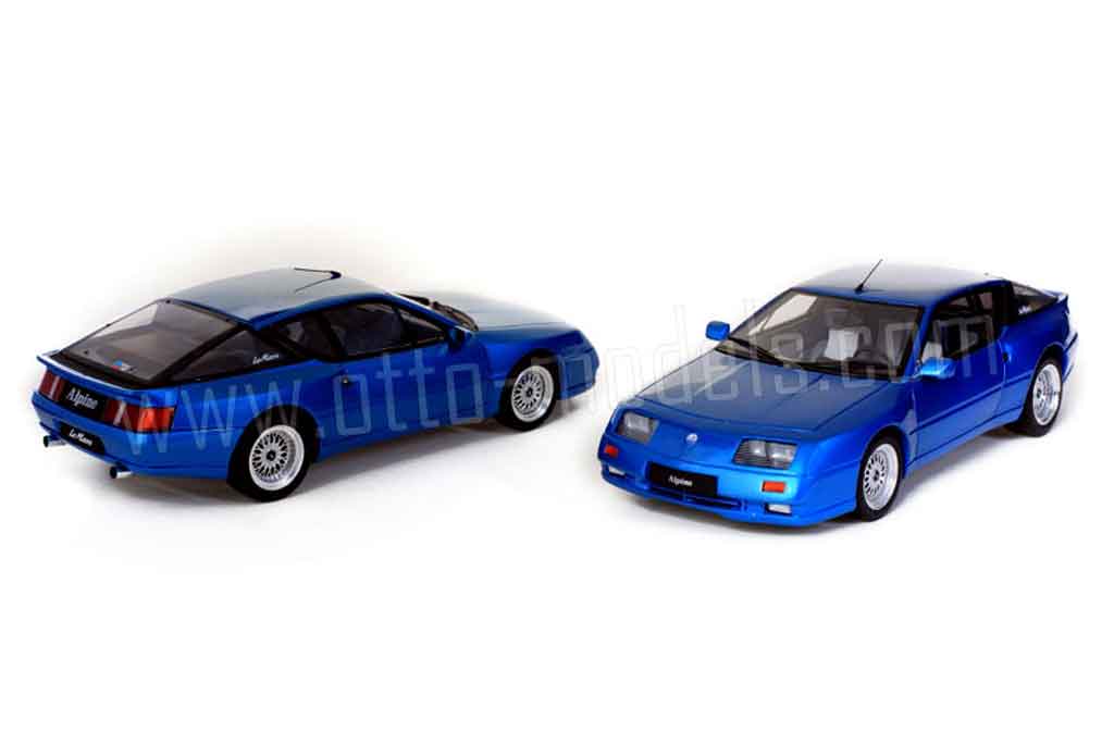 Alpine GTA le mans blauw 1991 jantes bbs 1/18 Ottomobile
