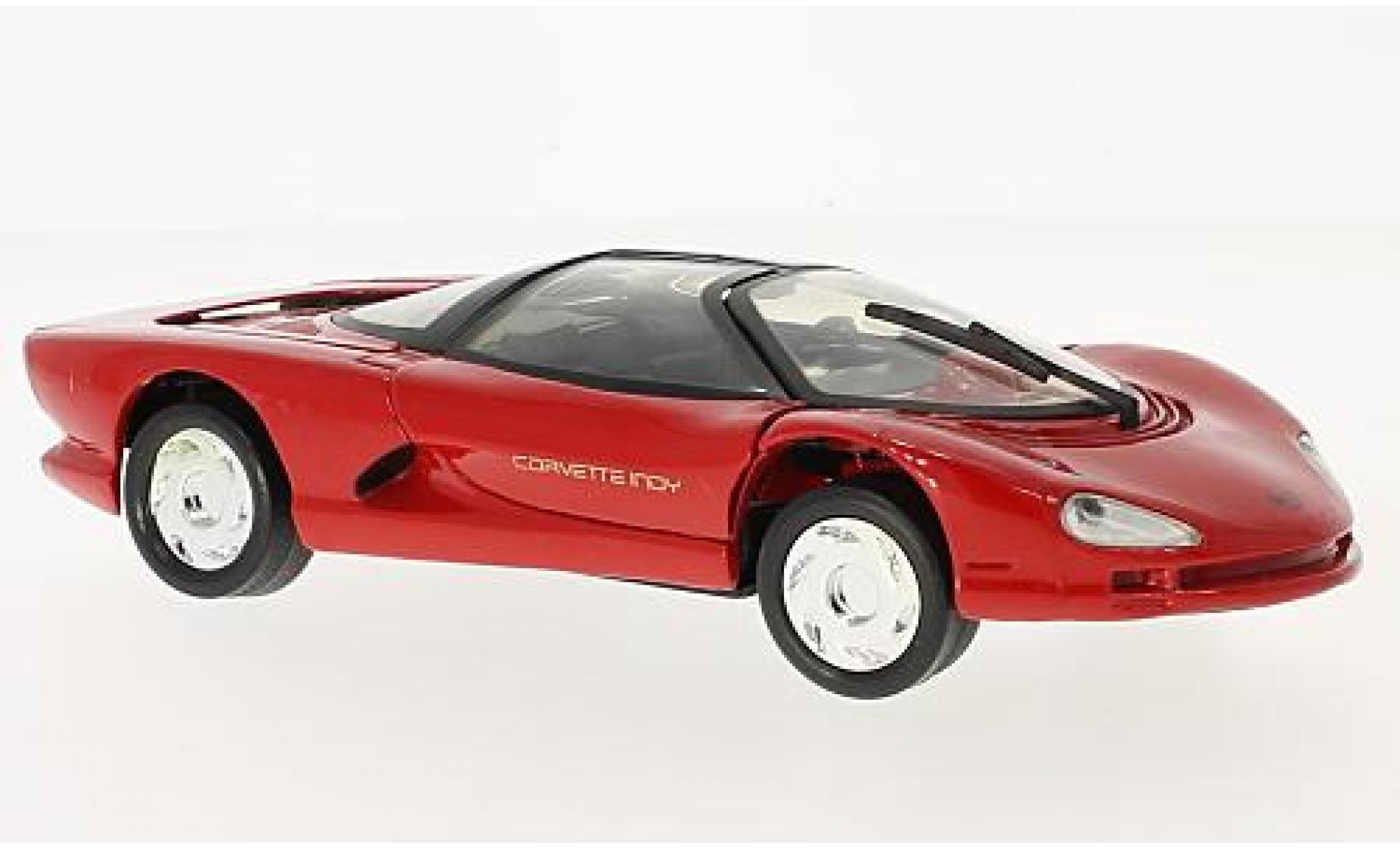 Chevrolet Corvette 1/24 Motormax Indy rood modelauto