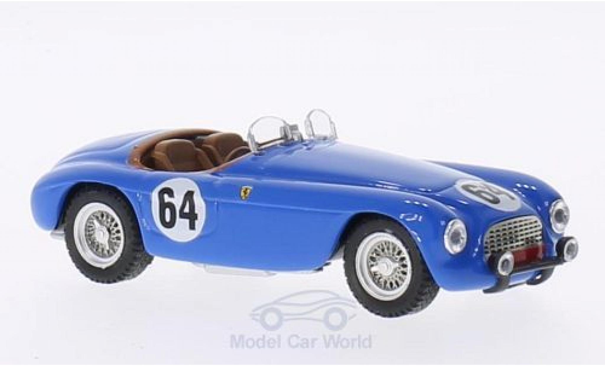 Ferrari 166 1951 1/43 Art Model MM Barchetta No.64 24h Le Mans 1951 R.Bouchard/L.Farnaud modelauto