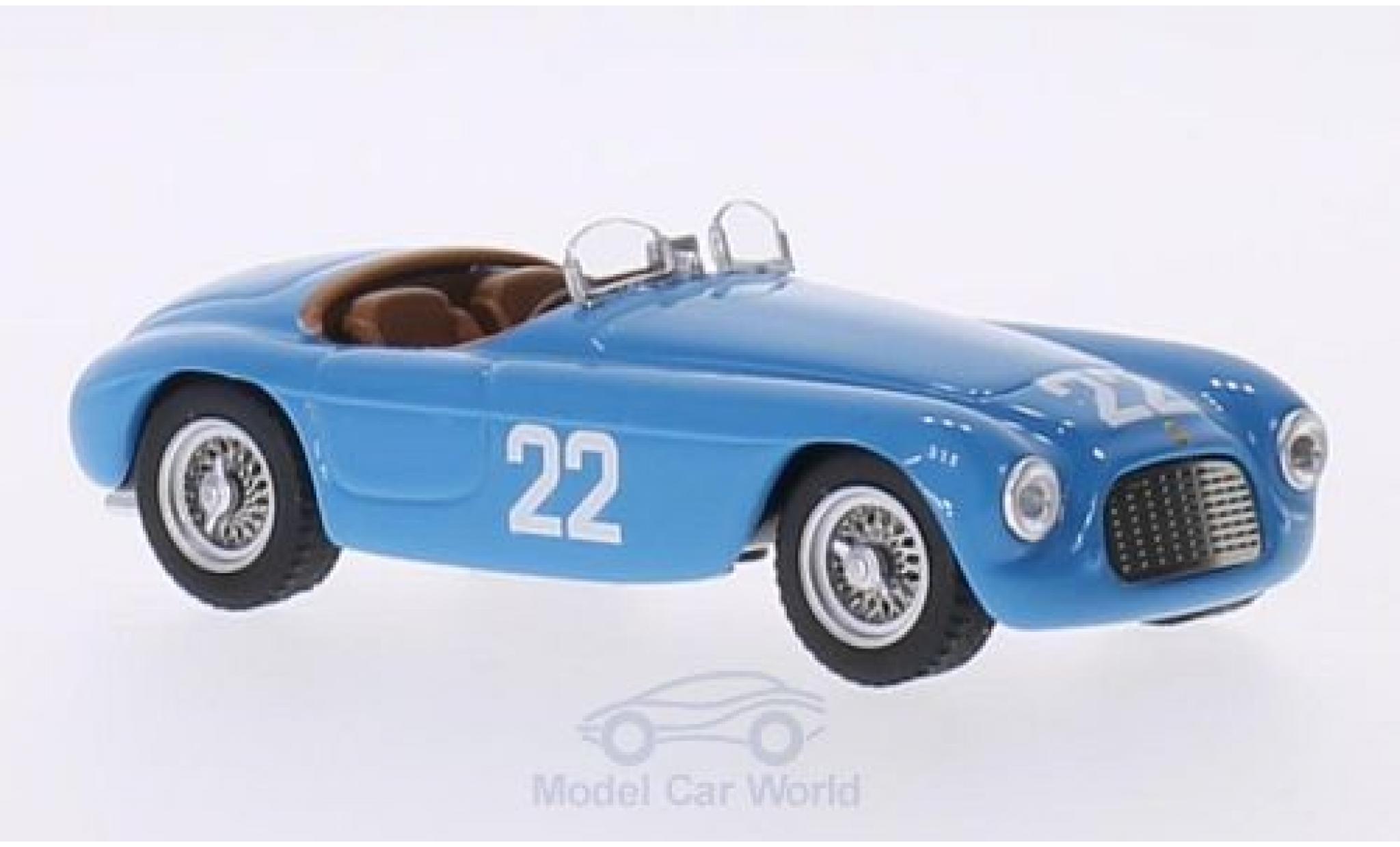 Ferrari 166 1952 1/43 Art Model MM Barchetta RHD No.22 GP Monte Carlo 1952 L.Ferraud modelauto