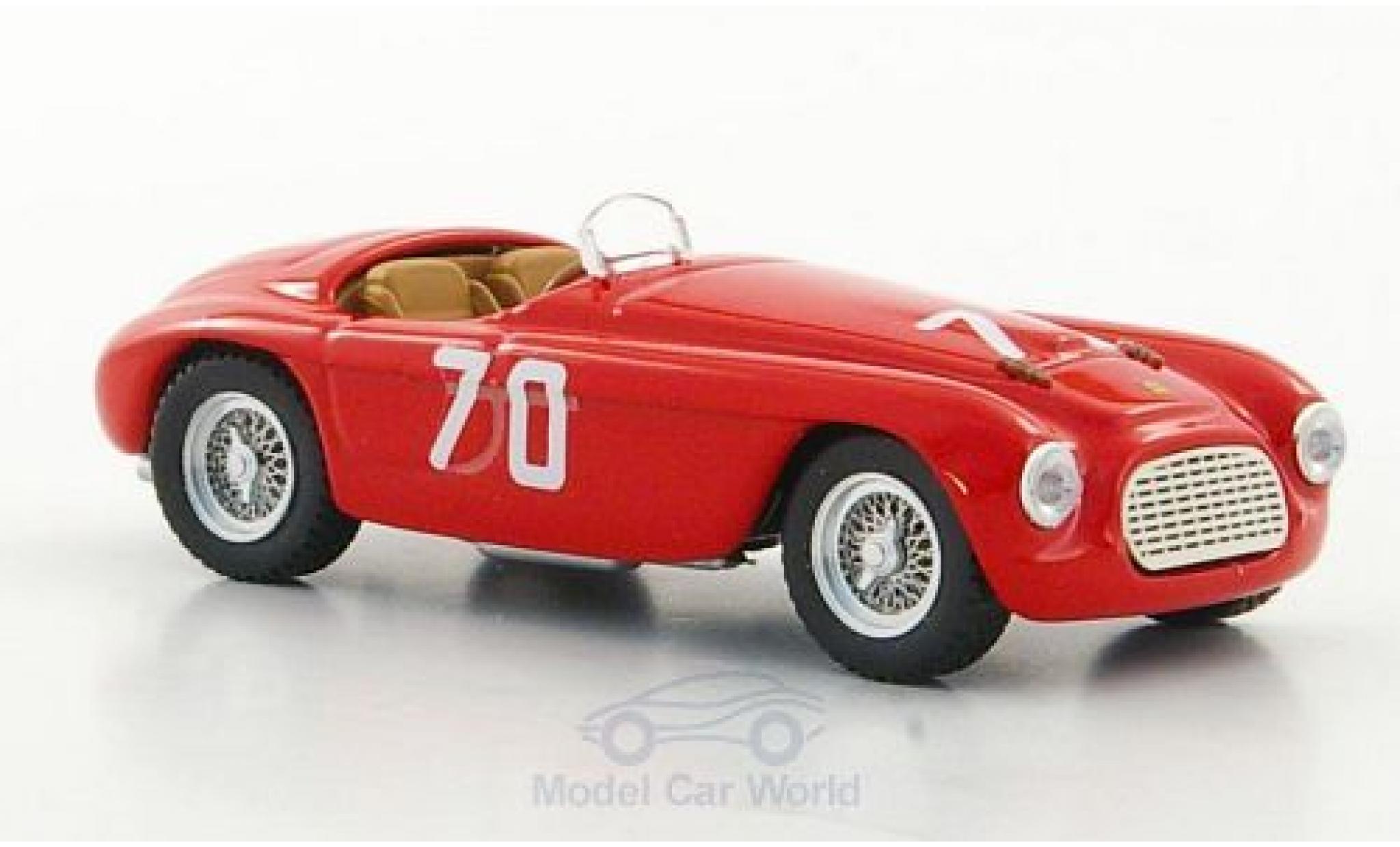 Ferrari 166 1952 1/43 Art Model MM Spyder No.70 Targa Florio 1952 E.Giletti modelauto