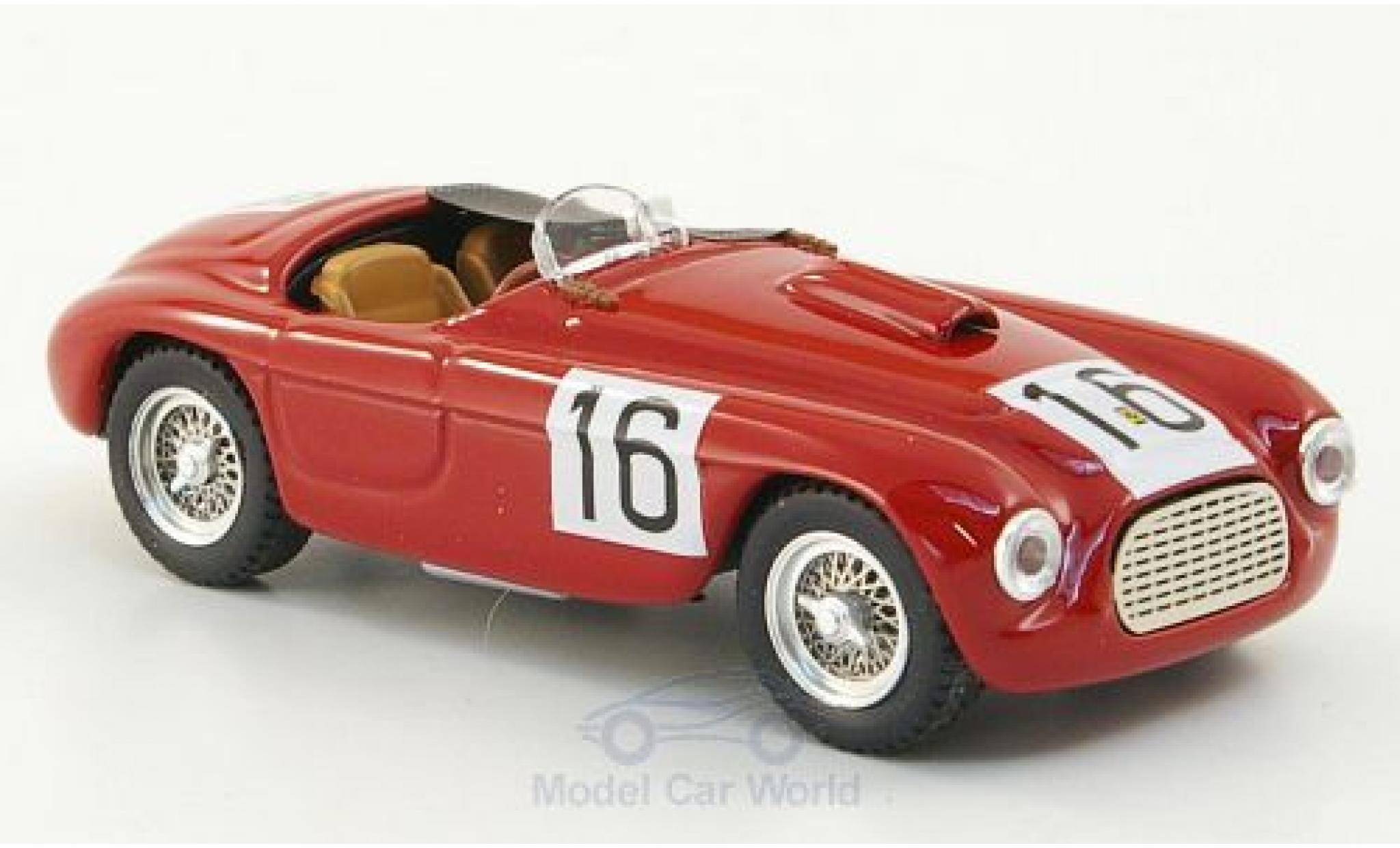 Ferrari 166 1950 1/43 Art Model Spyder RHD No.16 Paris 1950 L.Chinetti modelauto