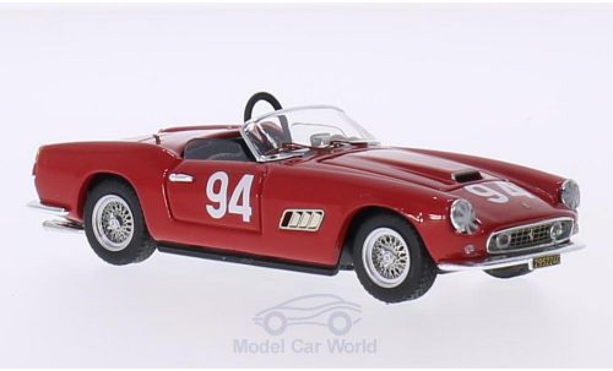 Ferrari 250 1/43 Art Model California rood No.94 Nassau 1959 W.Burnett modelauto