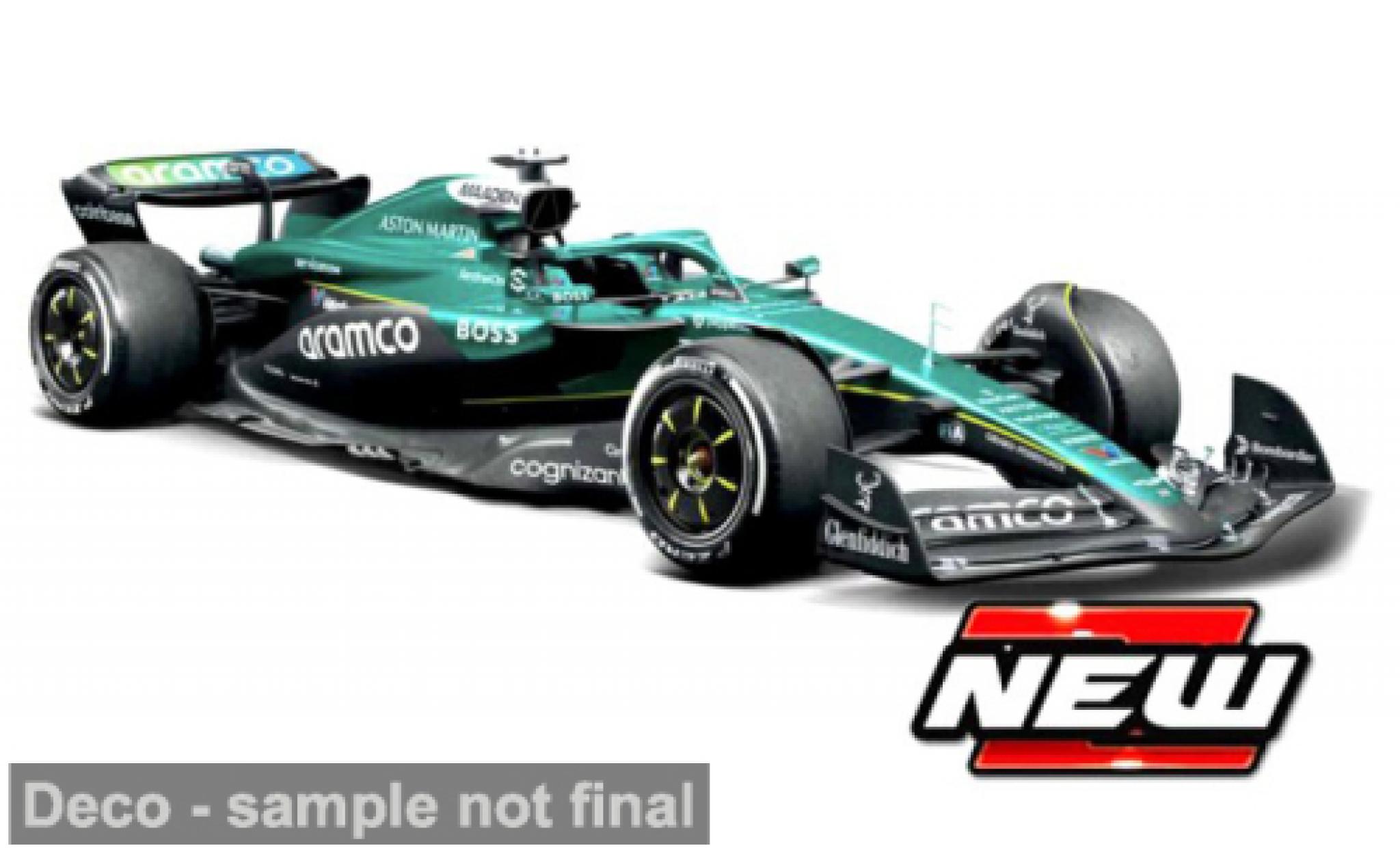 Aston Martin AMR2 1/24 Burago 5 Formel 1 2025 #18 L.Stroll 1:24 Bburago modelauto