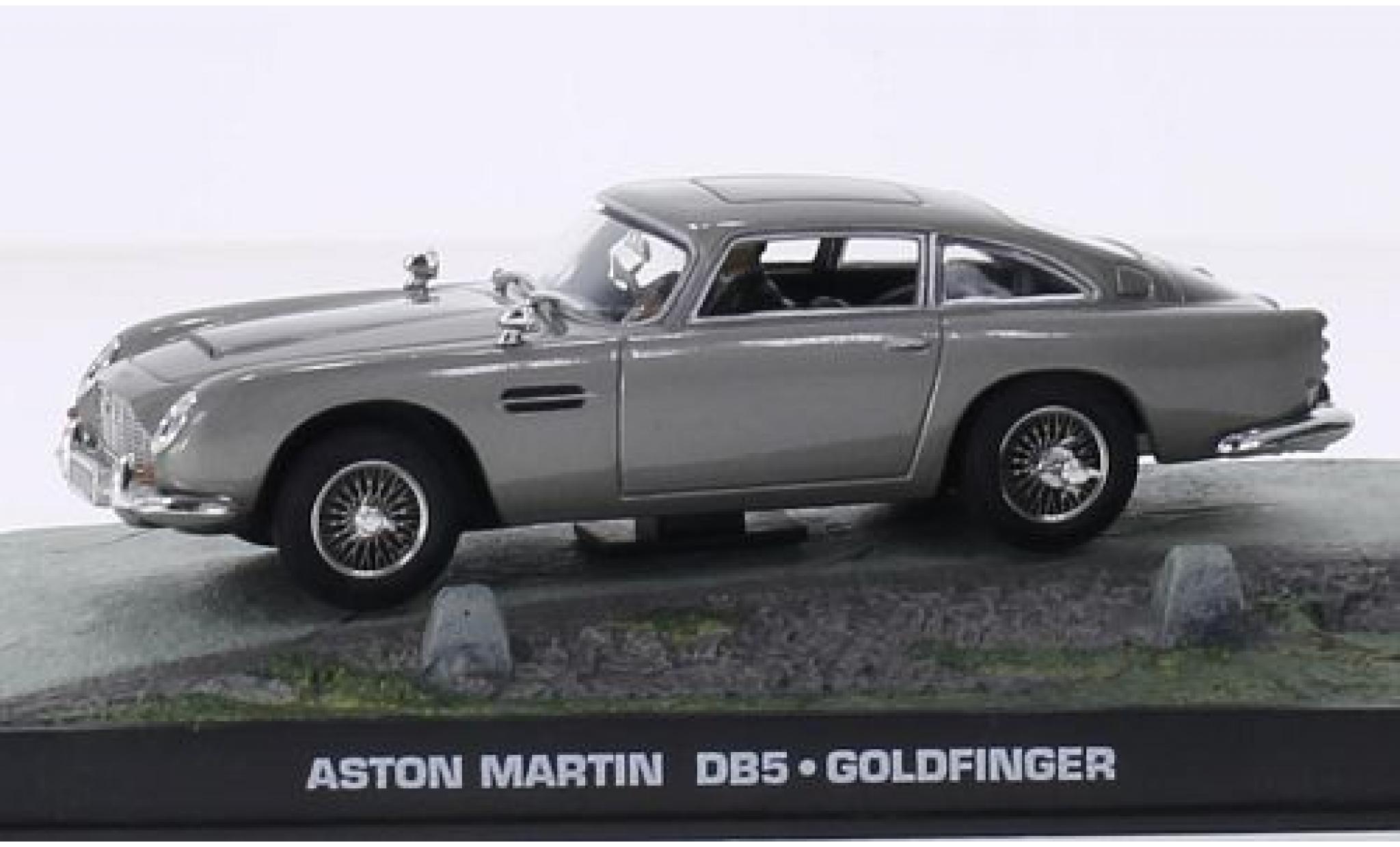 Aston Martin DB5 1/43 SpecialC DB 5 grijs .-007 1:43 modelauto