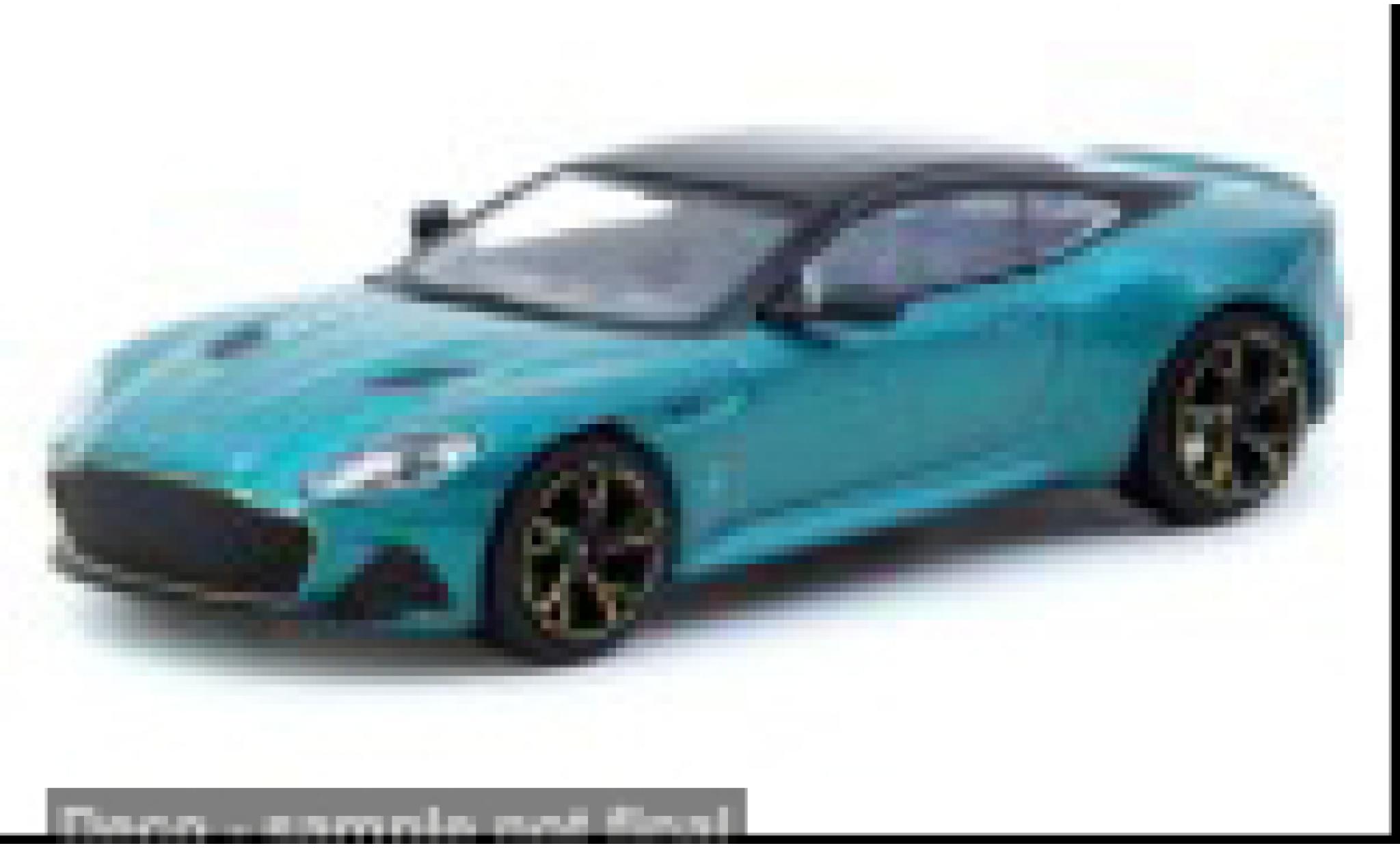 Aston Martin DBS 1/64 Tarmac Works Superleggera groen/zwart 1:64 modelauto