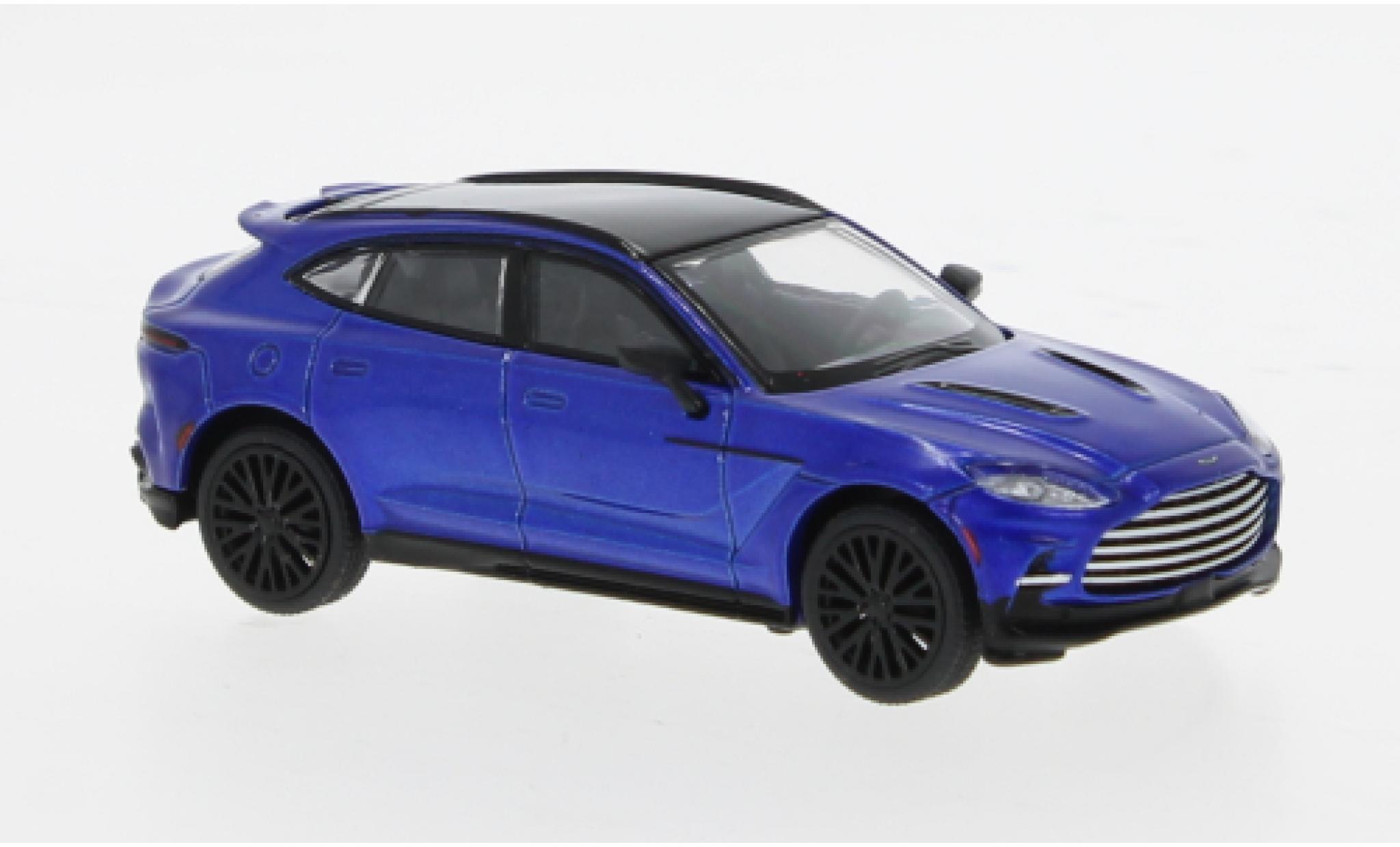 Aston Martin DBX 1/64 Pop Race 707 blauw 1:64 modelauto