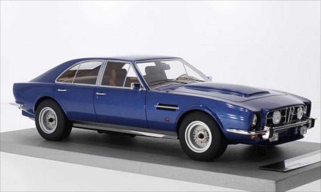 Aston Martin Lagonda 1/18 Tecnomodel V8 4-Door Saloon metallic blauw 1974 modelauto