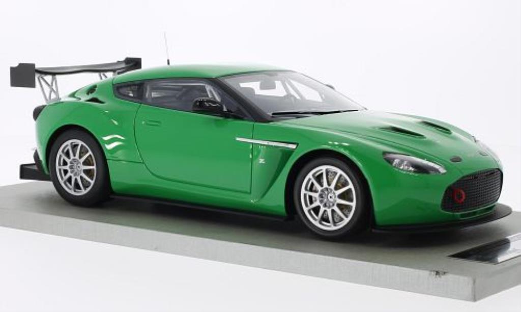 Aston Martin V12 Zagato 1/18 Tecnomodel Zagato Press Version grun 2011 modelauto