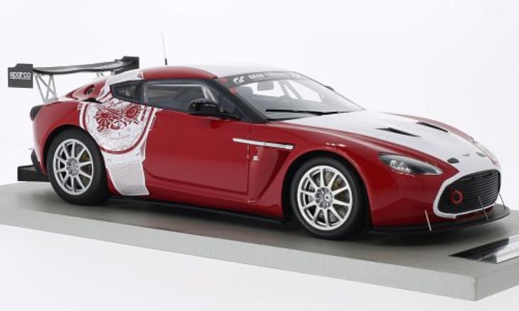 Aston Martin V12 Zagato 1/18 Tecnomodel Zagato Test Version Nurburgring 2011 modelauto
