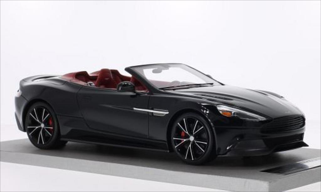 Aston Martin Vanquish 1/18 Tecnomodel Volante zwart modelauto