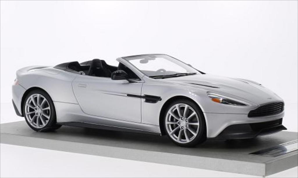 Aston Martin Vanquish 1/18 Tecnomodel Volante grijs 2014 modelauto