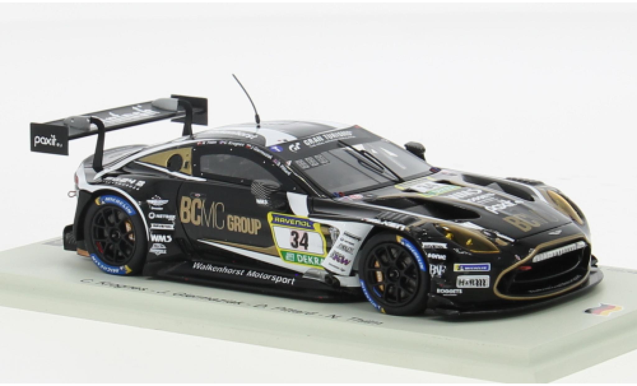 Aston Martin Vantage 1/43 Spark AMR GT3 EVO 24h N&uuml;rburgring 2024 Walkenhorst Motorsport #34 C.Krognes/J.Giermaziak 1:43 modelauto