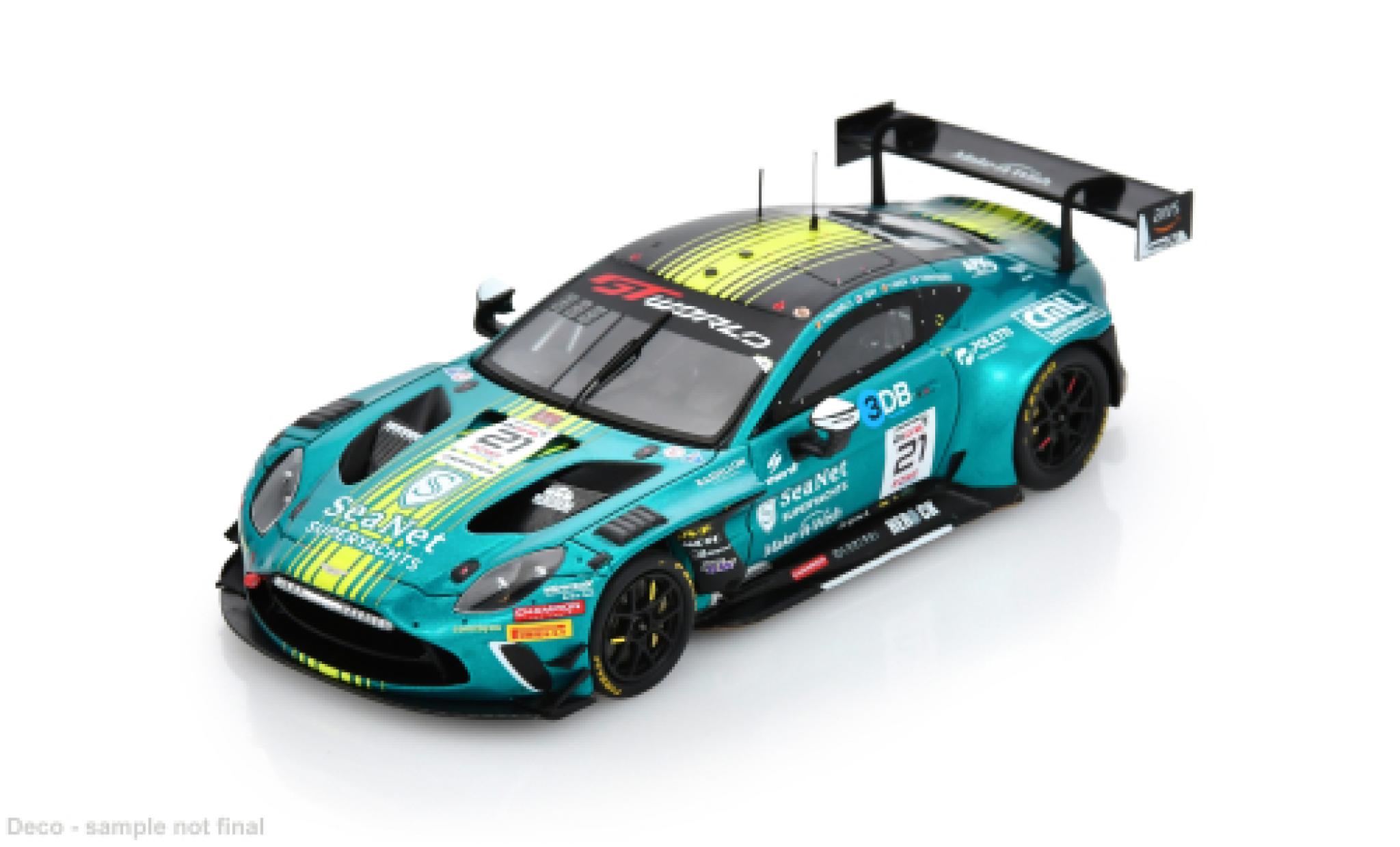 Aston Martin Vantage 1/43 Spark AMR GT3 EVO 24h Spa 2025 comtoyou Racing #21 N.Baert/X.Maassen 1:43 modelauto