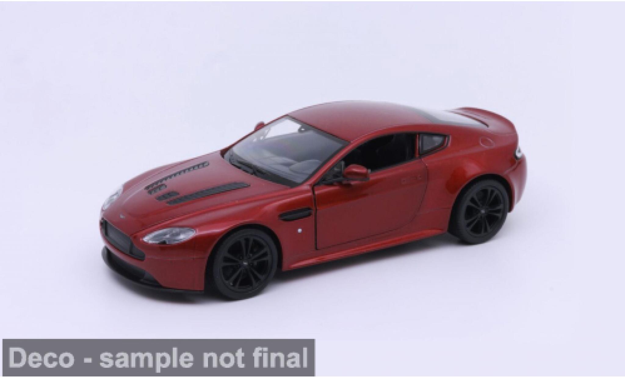 Aston Martin Vantage 1/24 Welly rood 1:24 modelauto