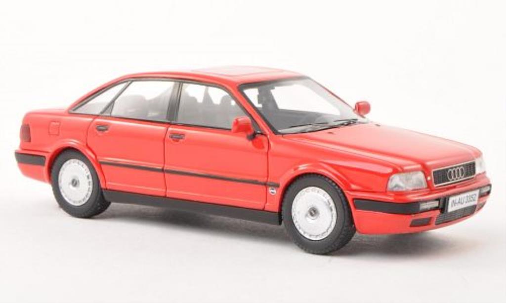 Audi 80 1/43 Neo (B4) rood 1992 modelauto