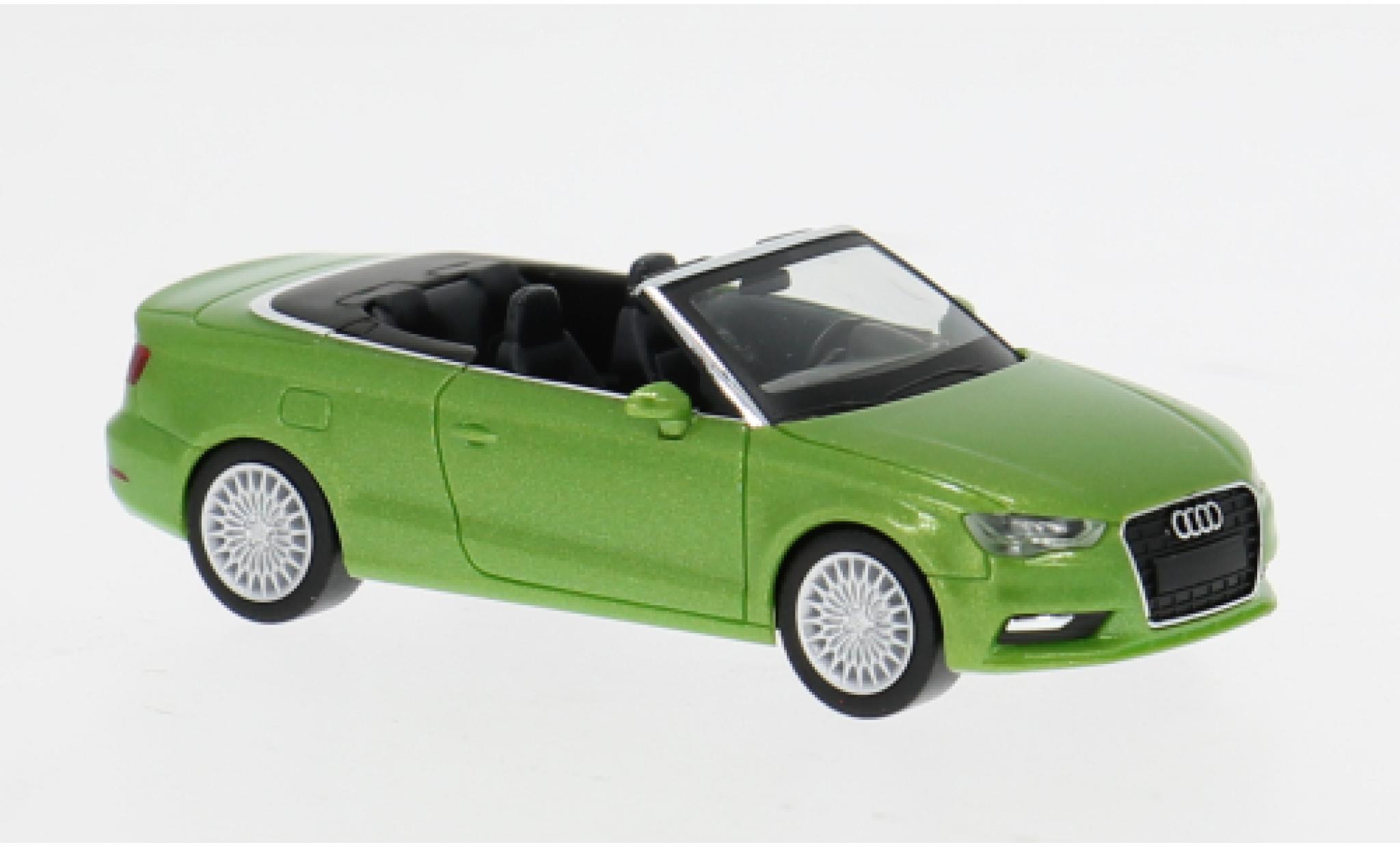 Audi A3 1/87 Herpa Cabriolet groen 1:87 modelauto