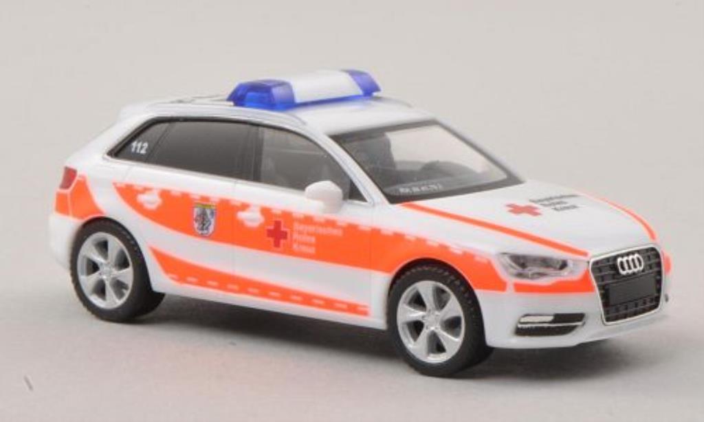 Audi A3 1/87 Herpa Sportback BRK Ingolstadt modelauto