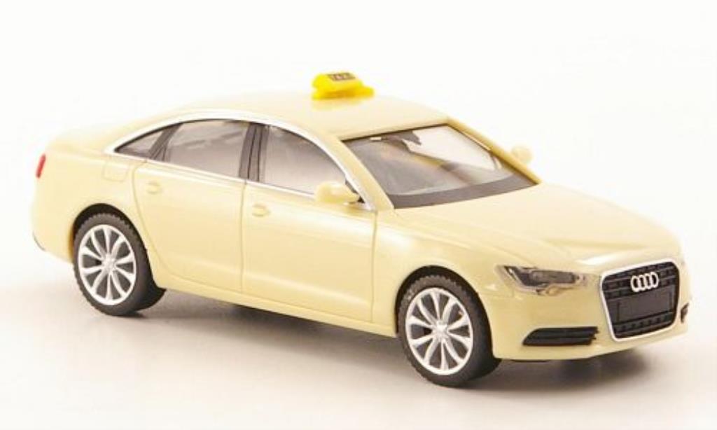Audi A6 1/87 Herpa Sedan Taxi modelauto