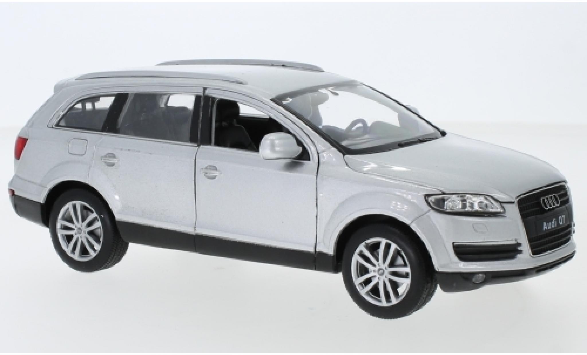 Audi Q7 1/24 Welly grijs 1:24 modelauto