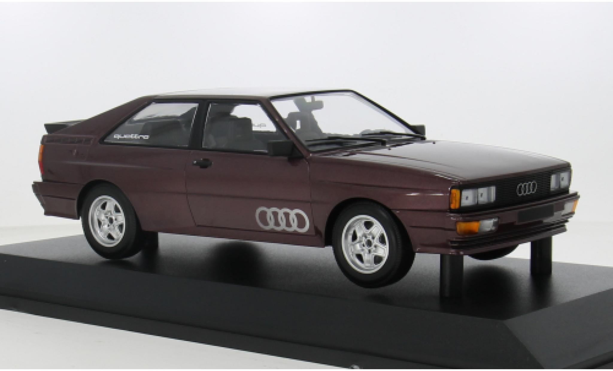 Audi Quattro 1/18 Minichamps quattro bruin 1:18 modelauto