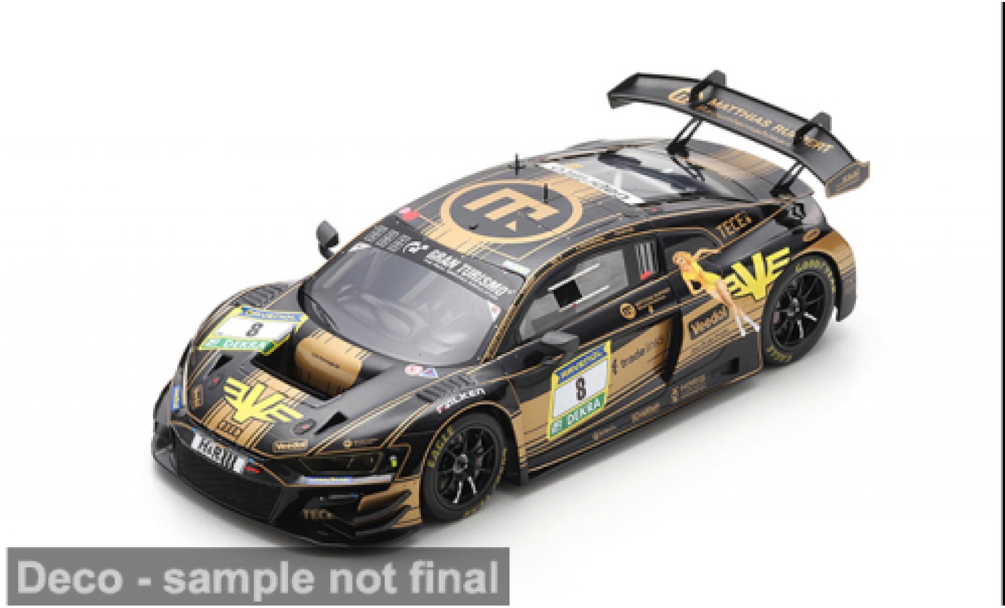 Audi R8 1/18 Spark LMS GT3 EVO II 24h N&uuml;rburgring 2025 Juta Racing #8 A.Veremenko/SELV 1:18 modelauto