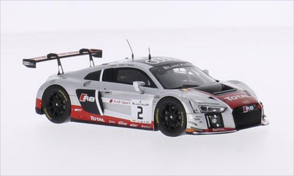 Audi R8 LMS 1/43 Spark LMS No.2 Sport Team WRT 24h Spa 2015 /S.Ortelli modelauto