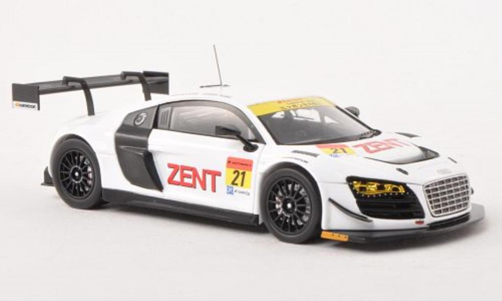 Audi R8 LMS 1/43 Ebbro LMS No.21 Zent Super GT300 Testfahrzeug Okayama 2013 /R.Lyons modelauto